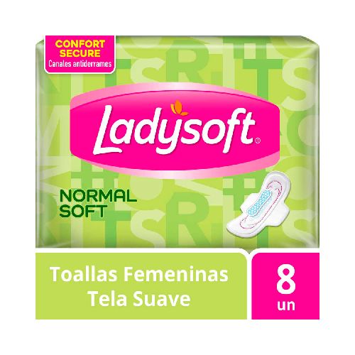 Toallas Femeninas Normal Soft 8 Un Ladysoft - Jumbo Argentina | Aprovechá las Ofertas I Supermercado Online