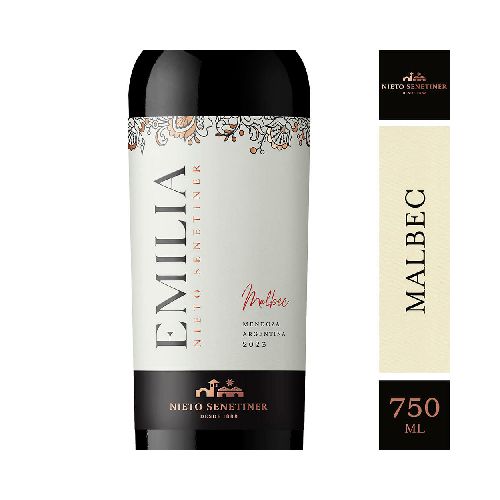 Vino EMILIA malbec 750cc - Jumbo Argentina | Aprovechá las Ofertas I Supermercado Online