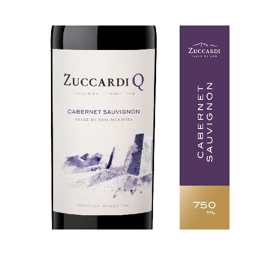 Vino Tinto Familia Zuccardi Q Cabernet Sauvignon Valle de Uco 750 Cc - Jumbo Argentina | Aprovechá las Ofertas I Supermercado Online