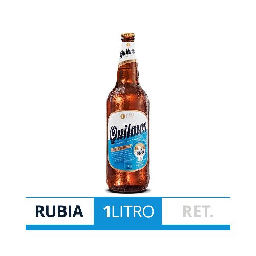 Cerveza QUILMES Clasica 1lt Ret - Jumbo Argentina | Aprovechá las Ofertas I Supermercado Online