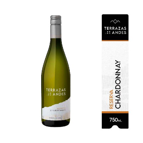 VINO TERRAZAS DE LOS ANDES RESERVA CHARDONNAY 750ML - Jumbo Argentina | Aprovechá las Ofertas I Supermercado Online