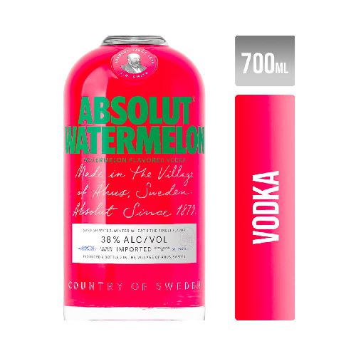 Vodka Absolut Watermelon 700 Cc - Jumbo Argentina | Aprovechá las Ofertas I Supermercado Online