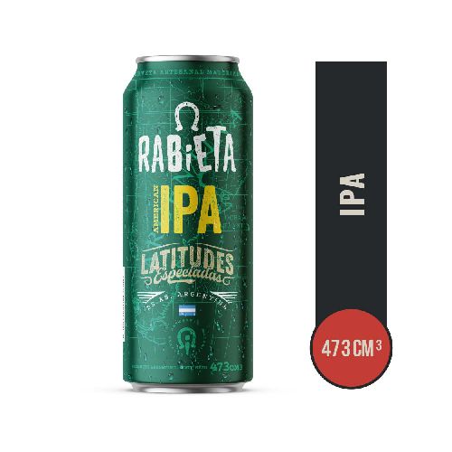 cerveza RABIETA American Ipa 473cc - Jumbo Argentina | Aprovechá las Ofertas I Supermercado Online