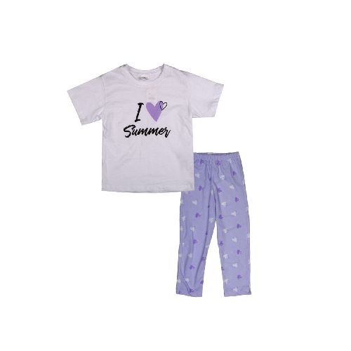 PIJAMA  NIÑA URB CORAZONE PANT T.4 AL T.12 URB - Jumbo Argentina | Aprovechá las Ofertas I Supermercado Online