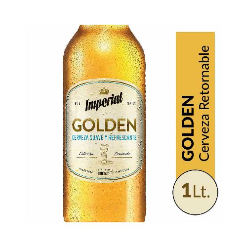 Cerveza Imperial Golden 1 L - Jumbo Argentina | Aprovechá las Ofertas I Supermercado Online