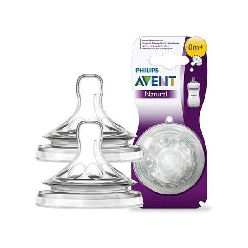 BLISTER TETINAS NATURAL X2 0M+ AVENT (01.01.03.20)(075020023919) 05 (01.01.03.20)  