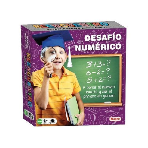 DESAFIO NUMERICO JUEGO NUPRO EN CAJA (7798108223607) 05 (7798108223607)  