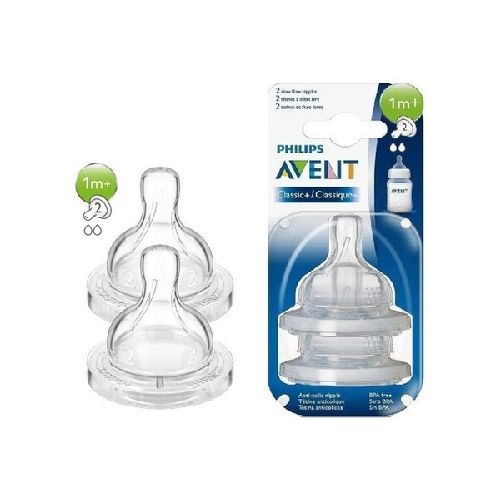 BLISTER TETINAS CLASSIC X2 1M+ AVENT (01.01.03.07) 05 (01.01.03.07)  