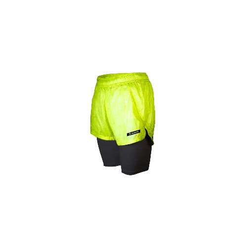 Short Running Crinkled 2 En 1 Hombre - Newsport