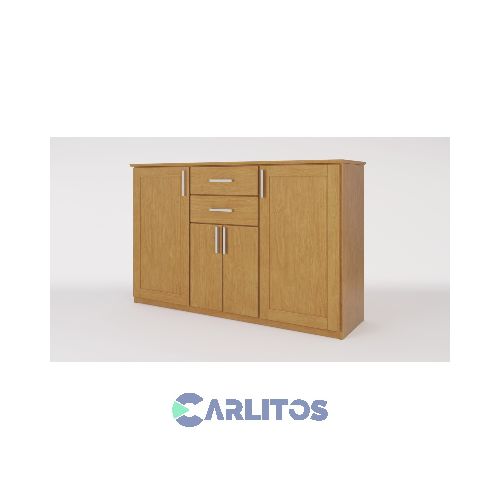 Bahiut Corpus 1.55 Mts 4 Puertas 2 Cajones Inmacol Miel