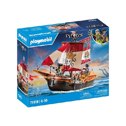 Playmobil 71418 Barco Pirata  