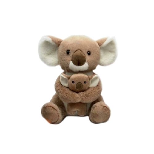 PELUCHE MAMA CON BEBE 27 CM KOALA FL321  