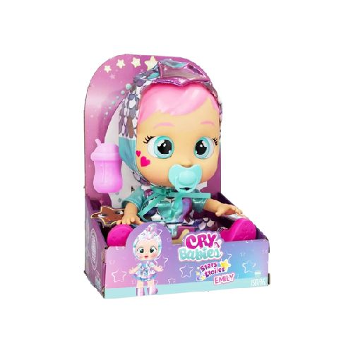 Cry Babies Muñeca Stars Etoiles Emily 32 Cm Bebe Lloron  