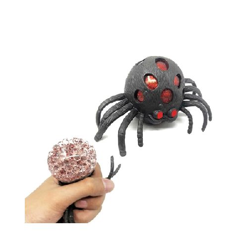 SQUISHY SPIDER ART 2548 ROJO  