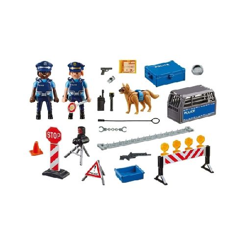 PLAYMOBIL 6924 CONTROL POLICIA  