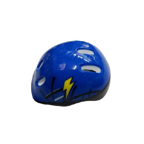 CASCO DECORADO AZUL  