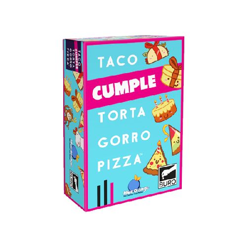 Juego De Mesa Taco Cumple Torta Gorro Pizza  