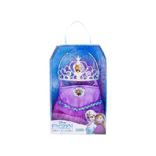 FROZEN CORONA Y CARTERA LILA ART2254  