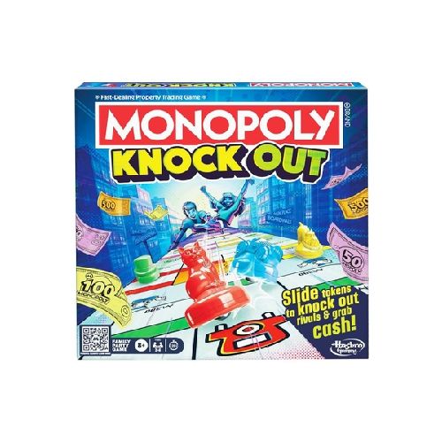 MONOPOLY KNOCK OUT F8995  