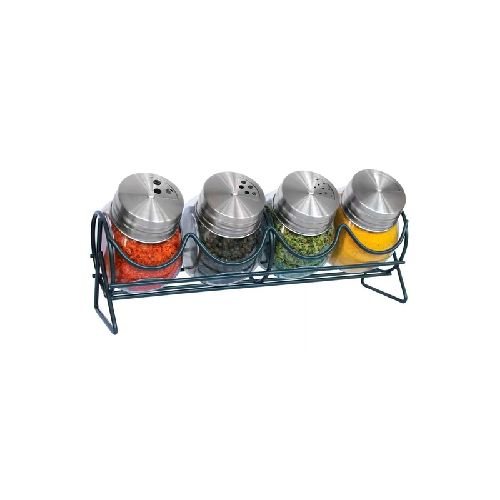 Set Especiero Hudson 5 Piezas Vidrio