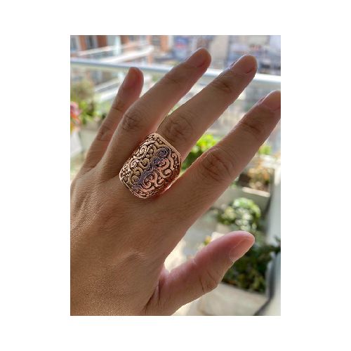 Anillo Mandala Rose