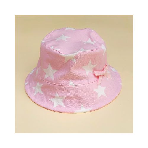 Gorro estilo piluso- ESTRELLAS ROSA