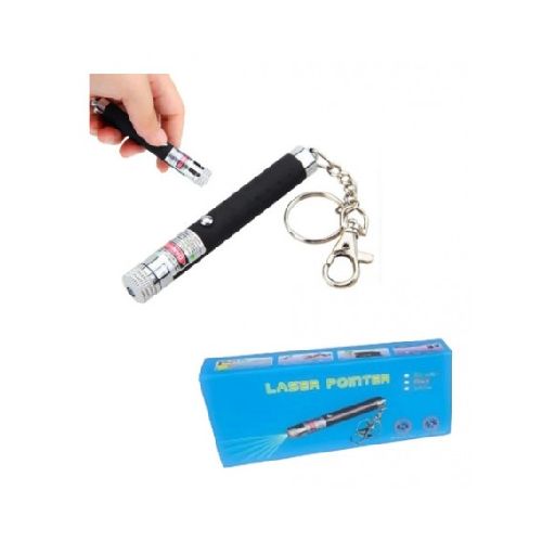 Puntero Laser Recargable Usb Con Pico Multipunto Llavero  