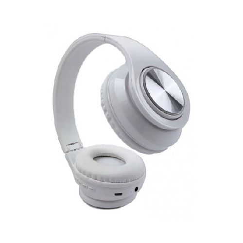 Auriculares Inalámbricos Bluetooth Tarjeta De Memoria Radio Daihatsu Vincha Plegable Au300 Blanco