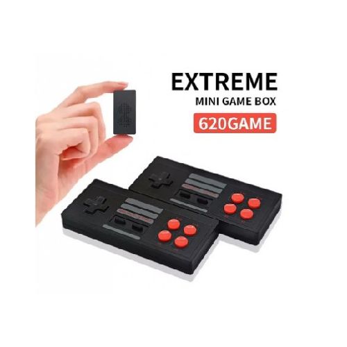 Consola Retro Inalambrica RCA Audio & Video 8 Bit Extreme Mini Game Box 620 Juegos Nes Family Rs-94