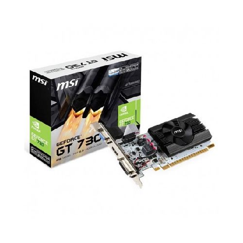 Placa De Video Msi Gt 730 2Gb Ddr5 Hdmi Dvi-D