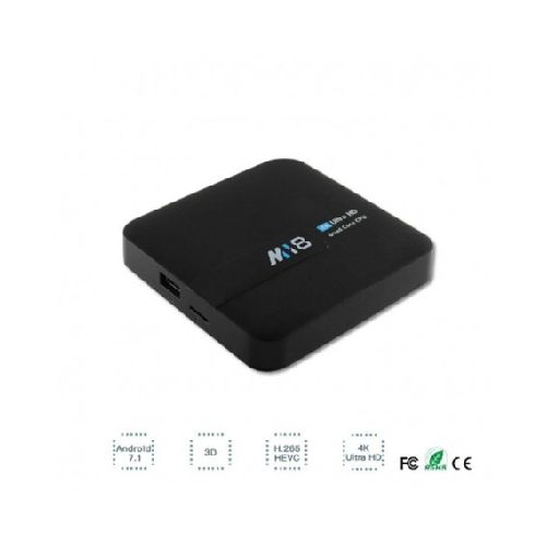 Tv Box Mini Pc Mi8 2Gb Ram 16Gb Rom Quad Core Netflix Youtube Playstore 4K3840X2160 Android Tv  