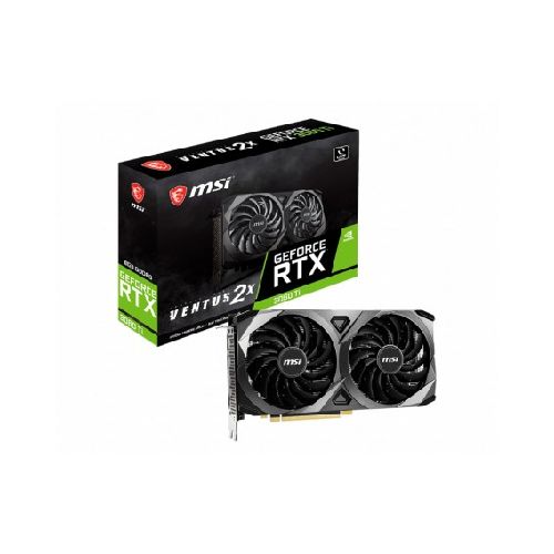 Placa De Video Msi Rtx 3060Ti Ventus 2X 8Gb Ocv1 Lhr Hdmi Displayport  