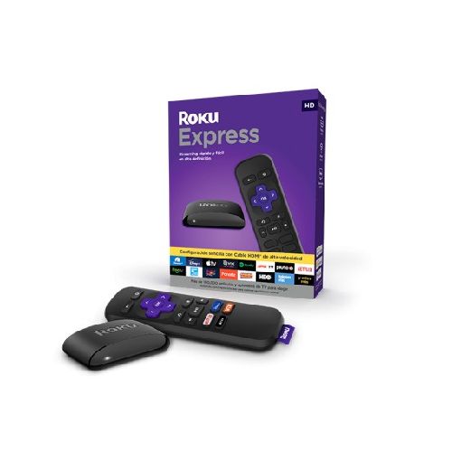 Reproductor Roku Express 3930MX Netflix Youtube Disney Control Remoto  