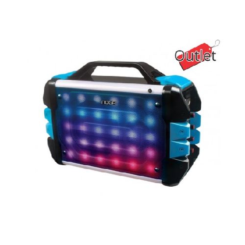 Parlante Bluetooth Portatil Noga K52 Karaoke Inalambrico 3000W (Outlet Caja Dañada)  