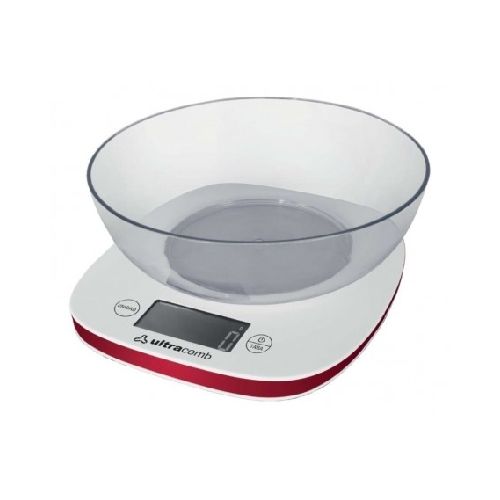 Balanza De Cocina Digital Ultracomb Hasta 3Kg Con Bowl Bl-6002 02