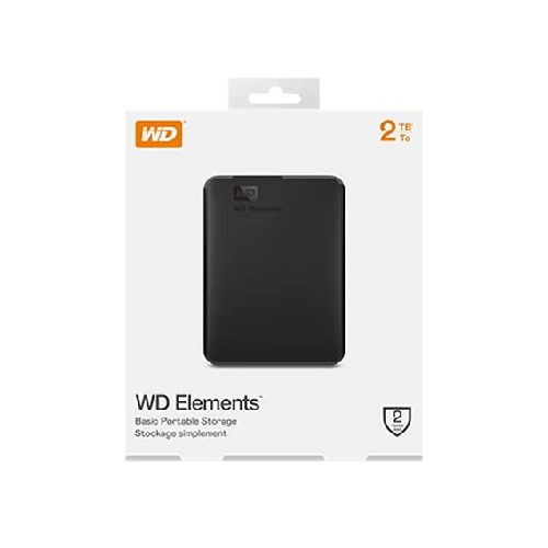 Disco Rigido Externo Usb HDD 2TB WD Western Digital Elements Usb 3.0  