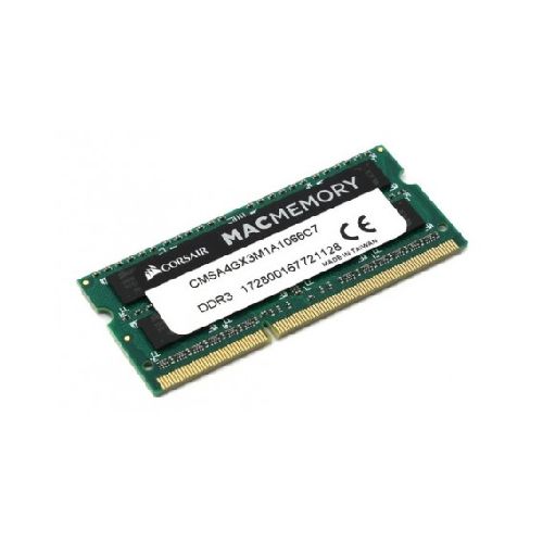 Memoria Ram Sodimm Ddr3 Corsair 4gb 1066 Mhz Para Mac 1.5v Macmemory  