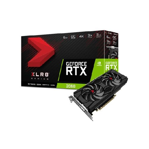 Placa De Video Geforce Nvidia Rtx 2060 6Gb DDR6 XLR8 PNY (Solo Venta Con PC)  