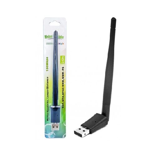 Placa De Red Usb Wifi Con Antena Wireless USB Adapter 150mbps  