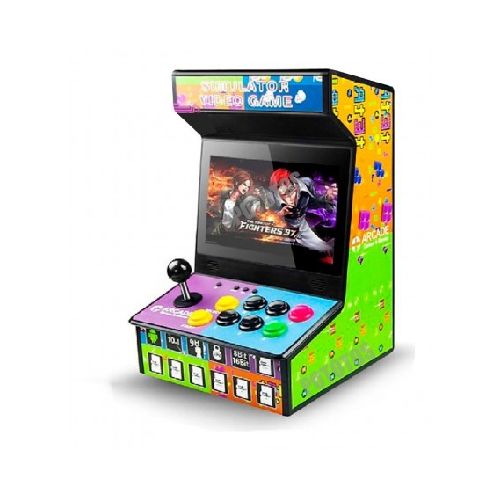 Consola Retro Arcade Con Pantalla 10 Pulgadas Multiplataforma Con Entrada Usb Y Sd Para Mas Juegos Android  