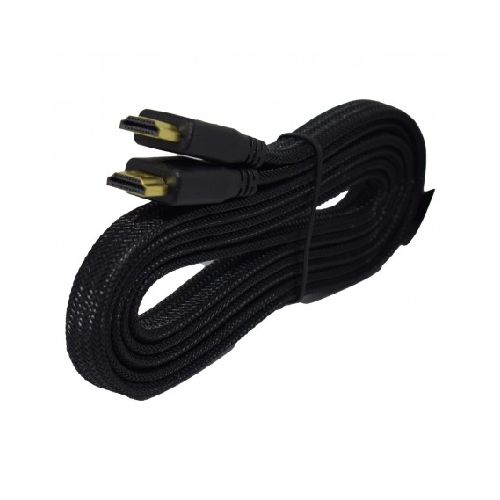 Cable Hdmi Mallado Plano 2mts 4K 2.0  