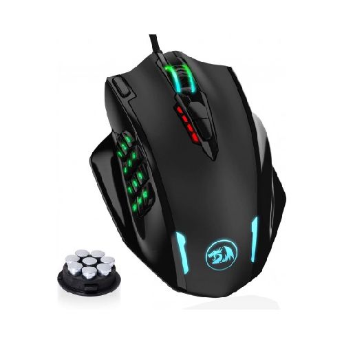 Mouse Gamer Redragon Impact M908 RGB 12400 Dpi 18 Botones