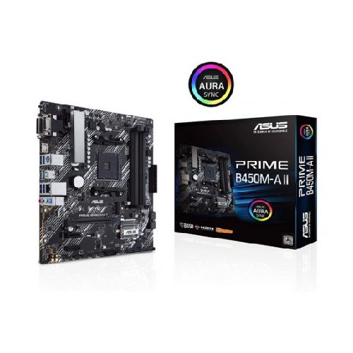 Mother Asus Prime B450M-A II Am4 Ddr4 Hdmi B450 Motherboard Asus Para Am4 Ryzen