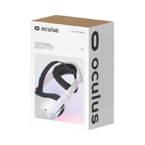 Correa Con Batería Strap Para Oculus Quest 2 Elite Lite Gris Claro  