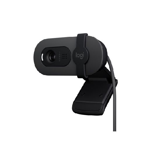 Camara Web Webcam Logitech Brio 100 Con Microfono Full HD 1080p 30FPS Negro