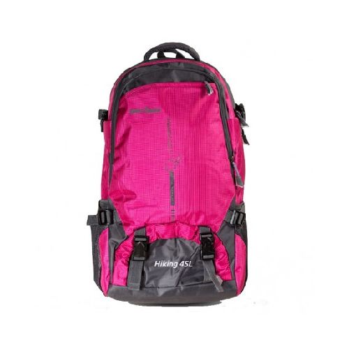 Mochila Tactica Para Equipamiento Camping Campamento L 45 Lts Pink Rosa