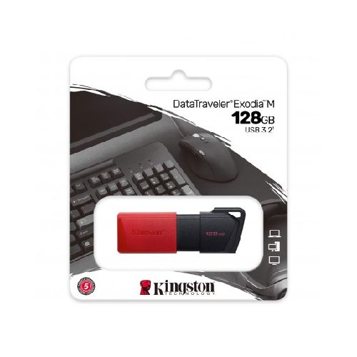 Pen Drive 128Gb Kingston Usb 3.2 DataTraveler Exodia M