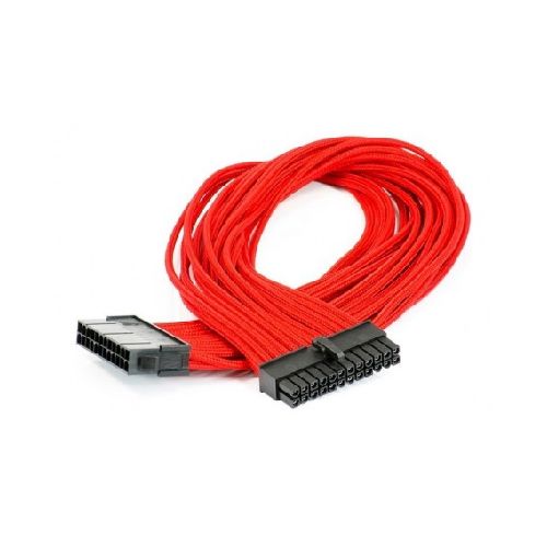 Cable Alargue Fuente Atx 24 Pines 24Cm Mallado Reforzado - Es Para Mother No Sirve Para Placas De Video  