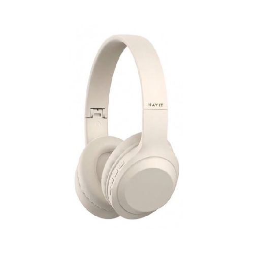 Auricular Inalambrico Bluetooth Vincha Havit H628BT Beige  