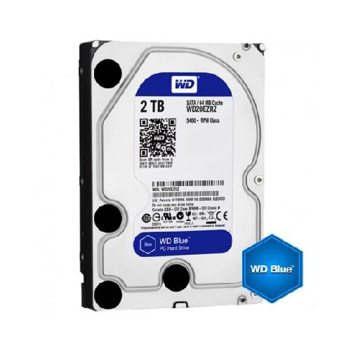 Disco Rigido 2Tb Wd Western Digital Blue Hdd 7200Rpm Sata III 3.5  